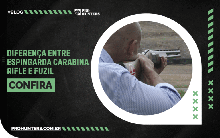 Descubra a diferença entre espingarda, carabina rifle e fuzil